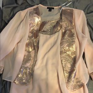 NWT Le Bos Dress and Bolero Jacket